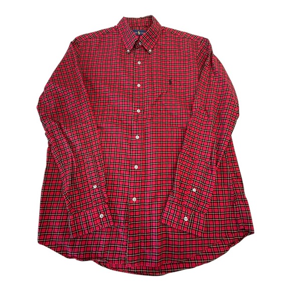Ralph Lauren Long Sleeve Button Down Oxford Size L - Picture 1 of 3
